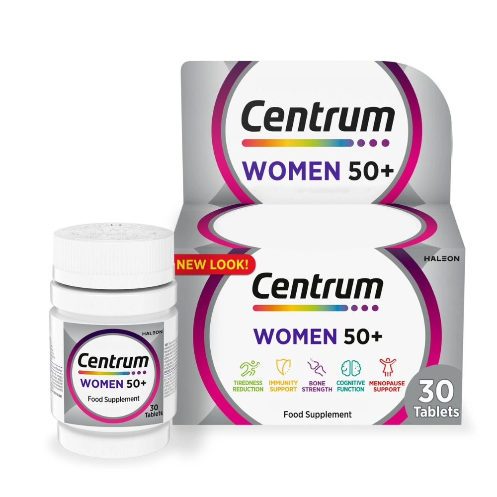 Centrum Women 50+ Multivitamin Tablets 30 Count