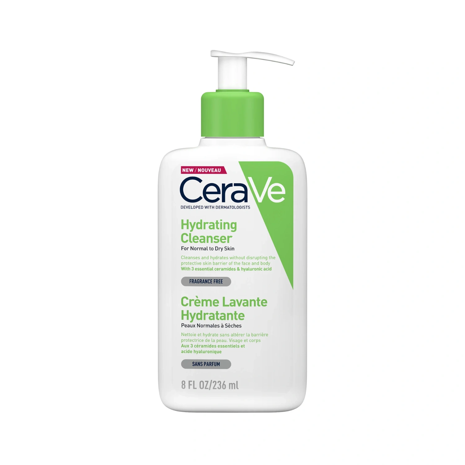 CeraVe Hydrating Cleanser for Normal to Dry Skin 236ml