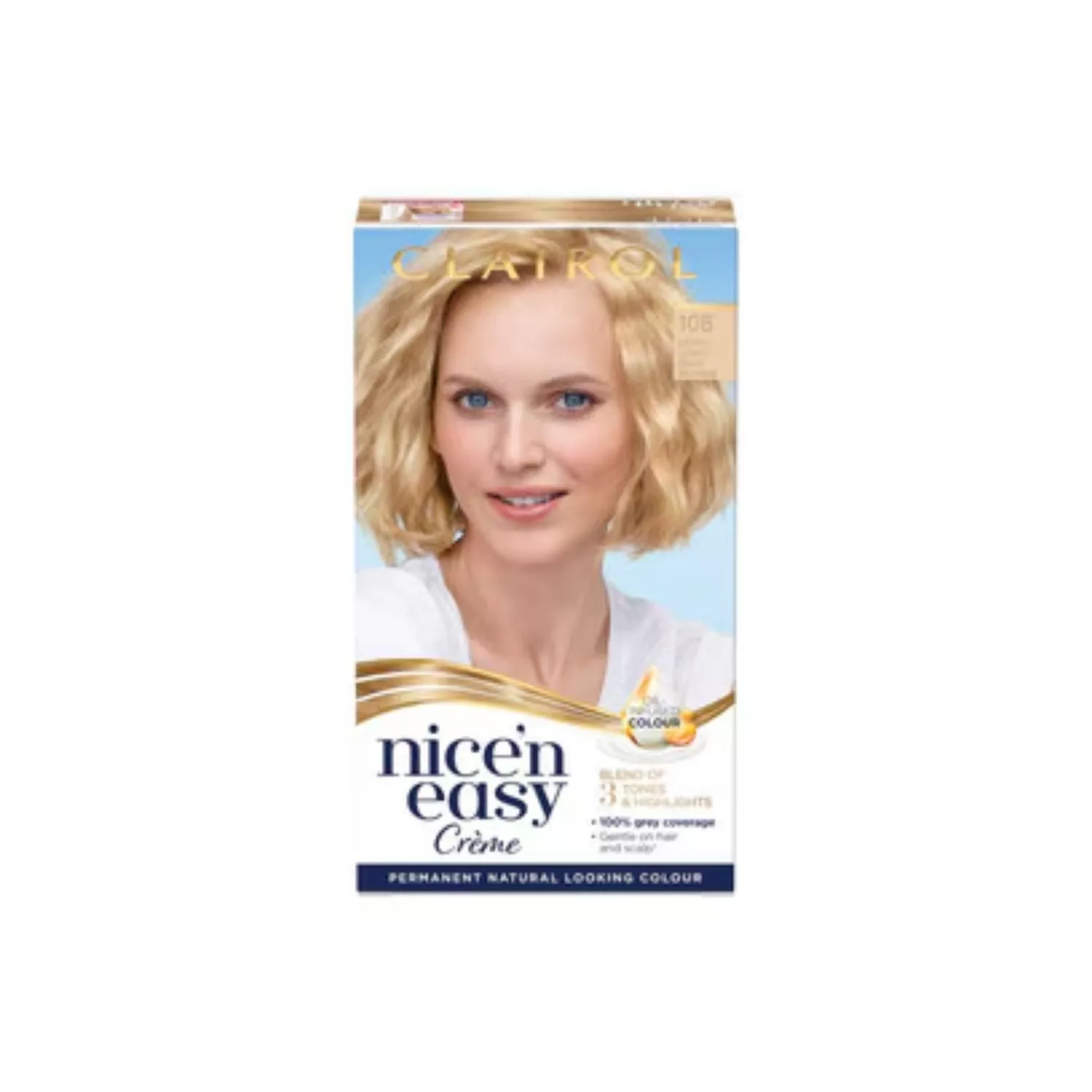 Clairol Nice'n Easy Hair Dye 10B Extra Light Beige Blonde
