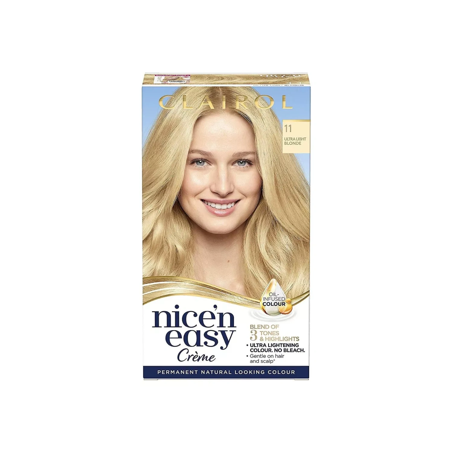 Clairol Nice?n Easy Hair Dye 11 Ultra Light Blonde