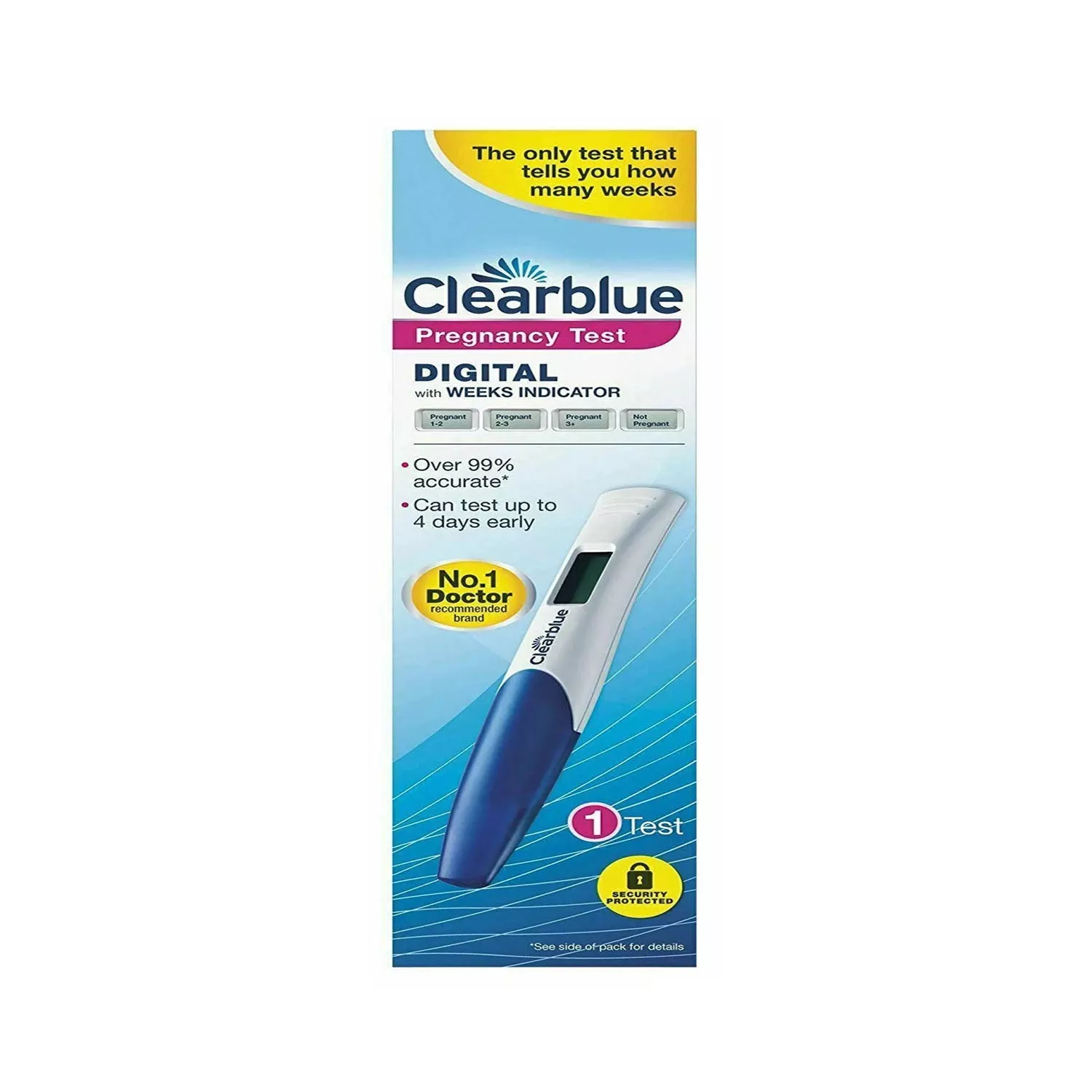 Clearblue Pregnancy Digital with Weeks Indicator Digital Test