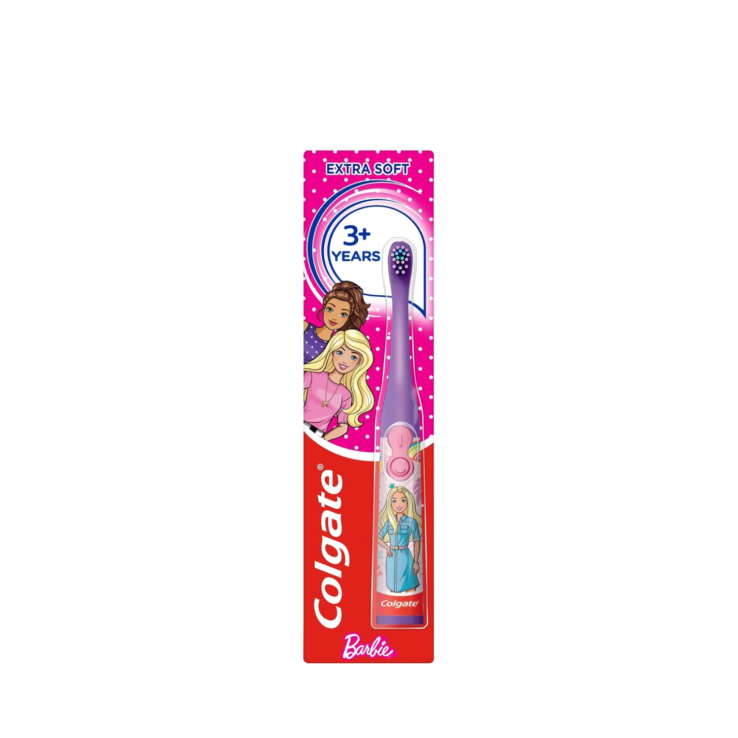 Colgate Barbie Kids Battery Powered Toothbrush