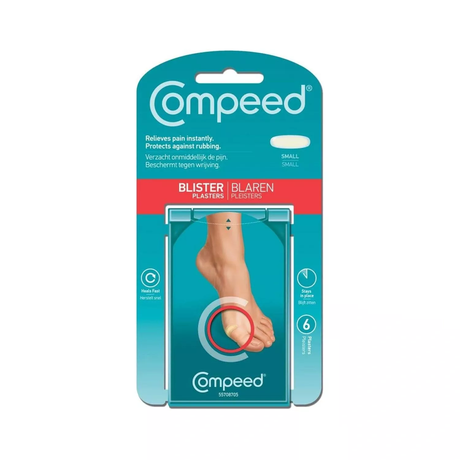 Compeed Blister Plasters Small Pack of 6