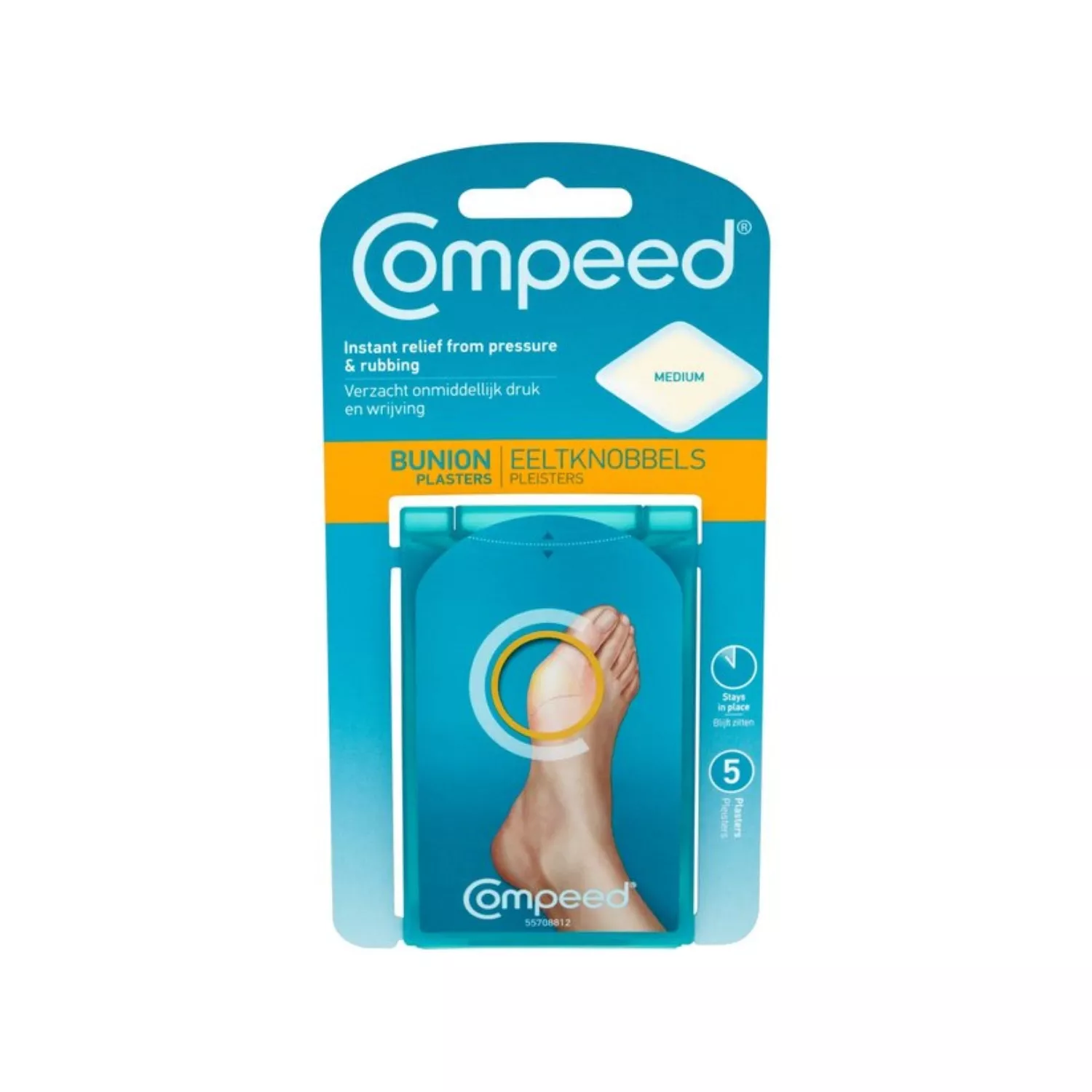 Compeed Bunions Medium 5 Pack
