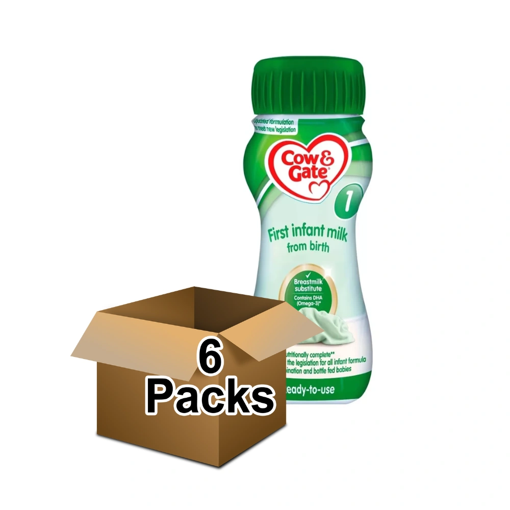 Cow and Gate 1 Ready to Use First Infant Milk (From Birth) 200ml