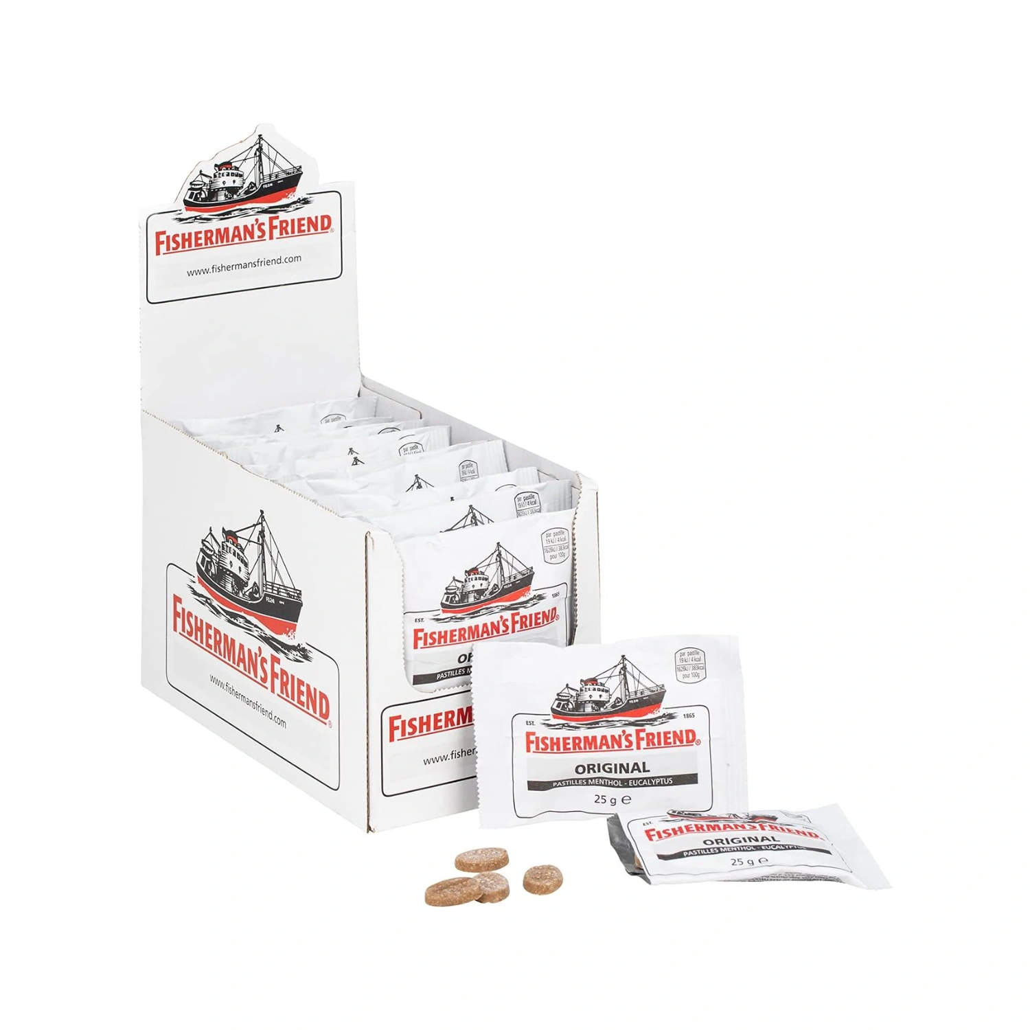 Fisherman's Friend Lozenges Original 25g - Pack of 24