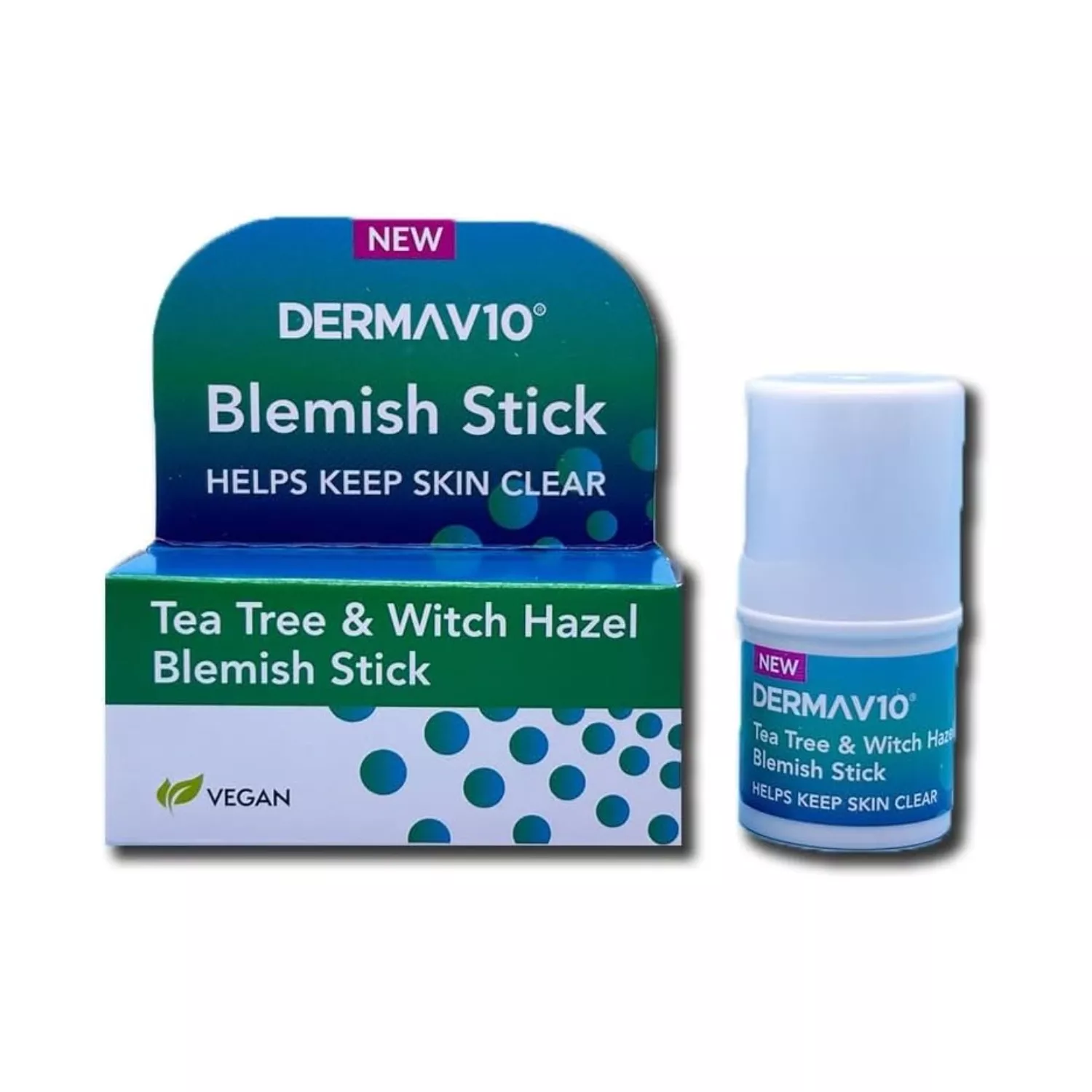Derma V10 Tea Tree & Witch Hazel Blemish Stick 6g