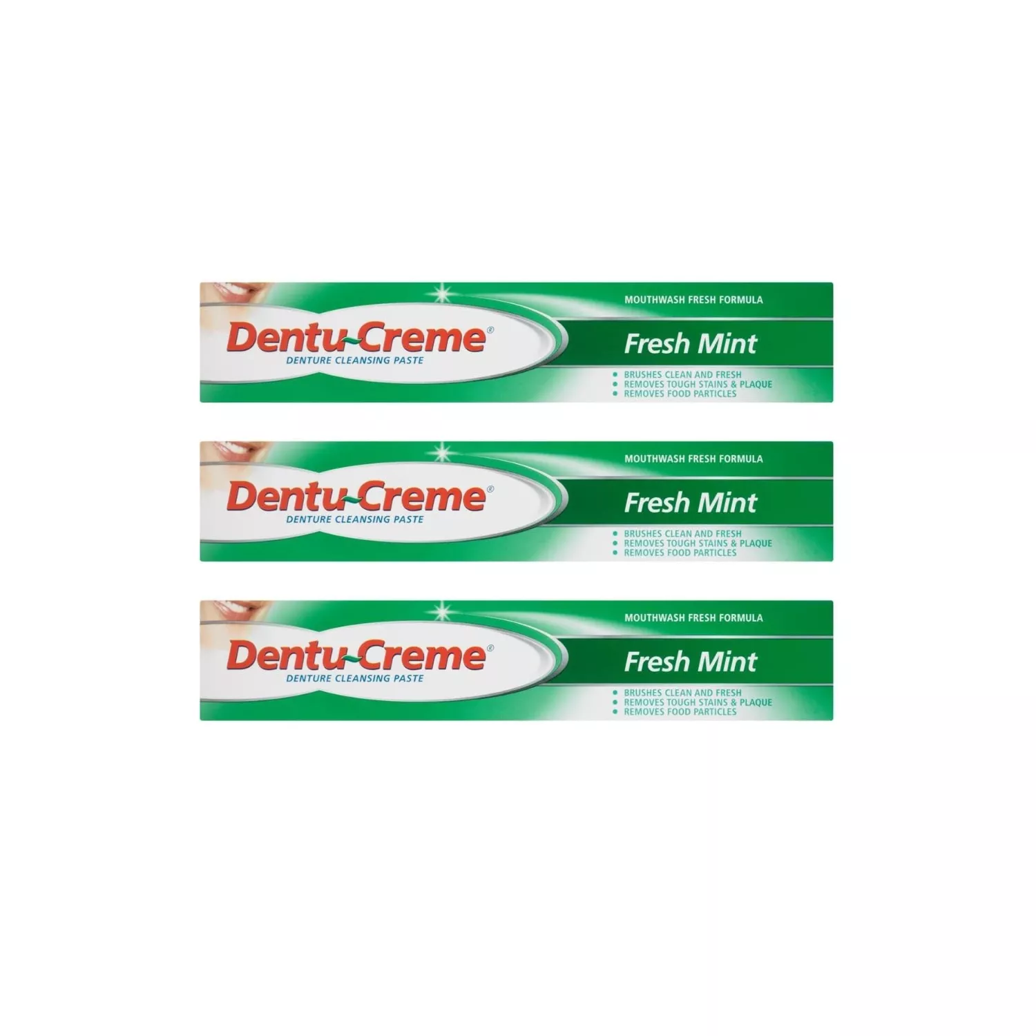 DentuCreme Cleansing Toothpaste 75ml - Pack of 3