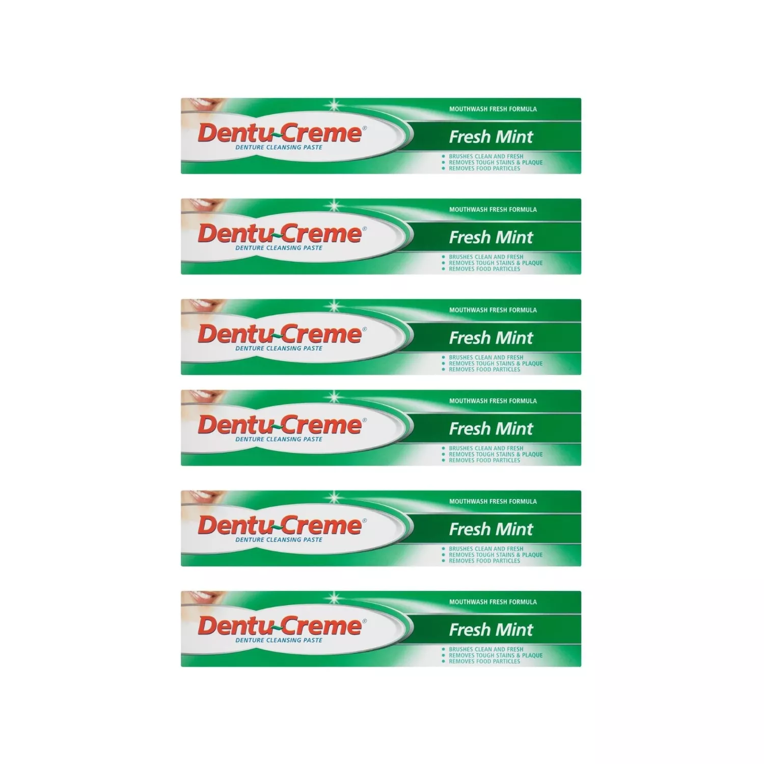 DentuCreme Cleansing Toothpaste 75ml - Pack of 6