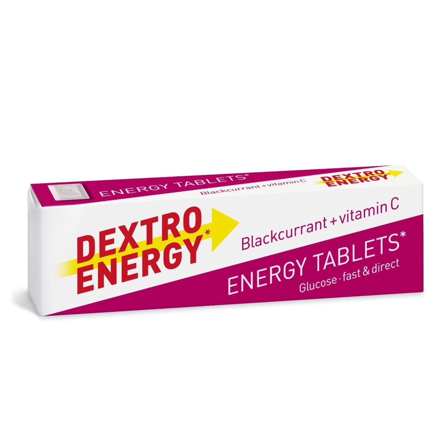 Dextro Energy Blackcurrant + Vitamin C Dextrose Tablets 47g