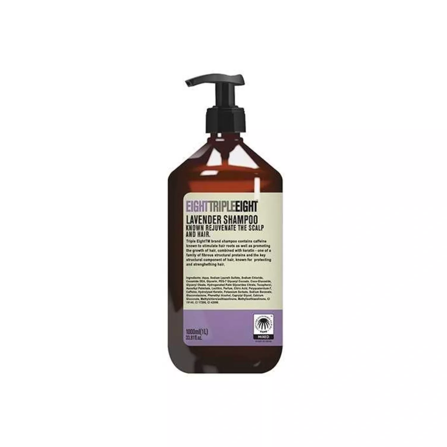 Eight Triple Eight Lavender Shampoo 1000ml