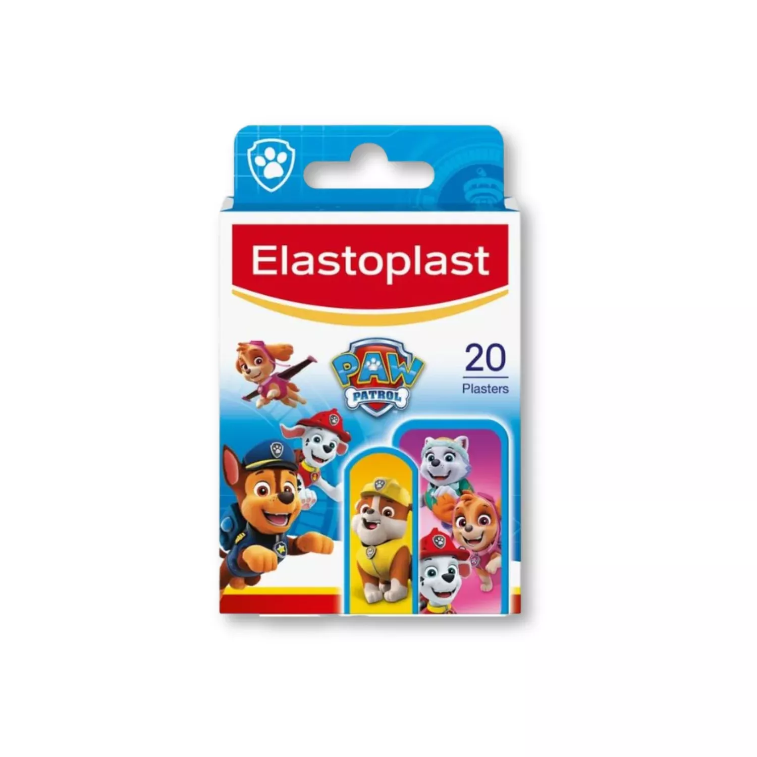 Elastoplast Kids Paw Patrol Plasters, Assorted 20 Pack