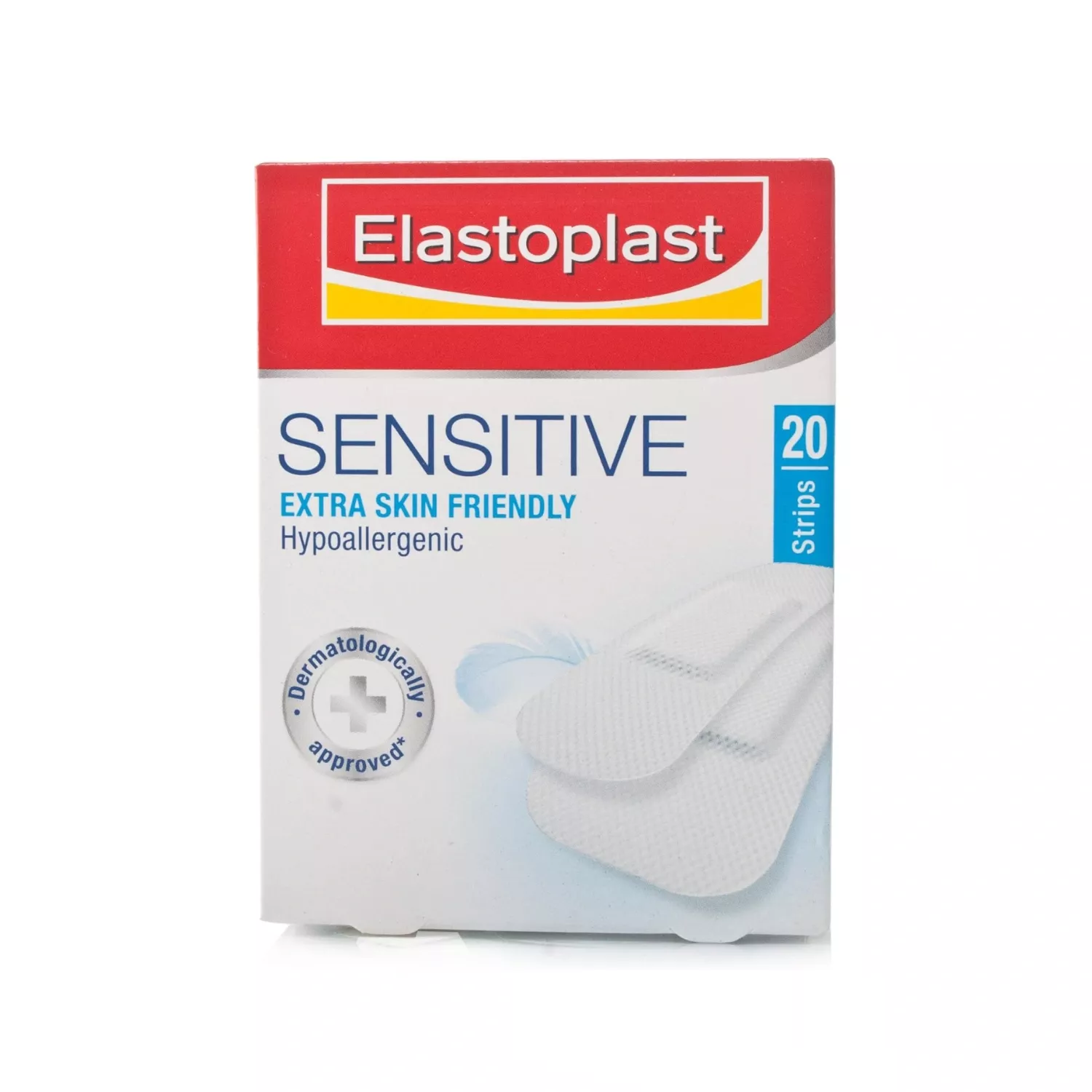 Elastoplast Sensitive Plaster Skin Friendly Assorted Strips x20