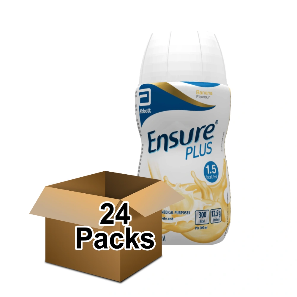 Ensure Plus Banana Milkshake 200ml - Pack of 24