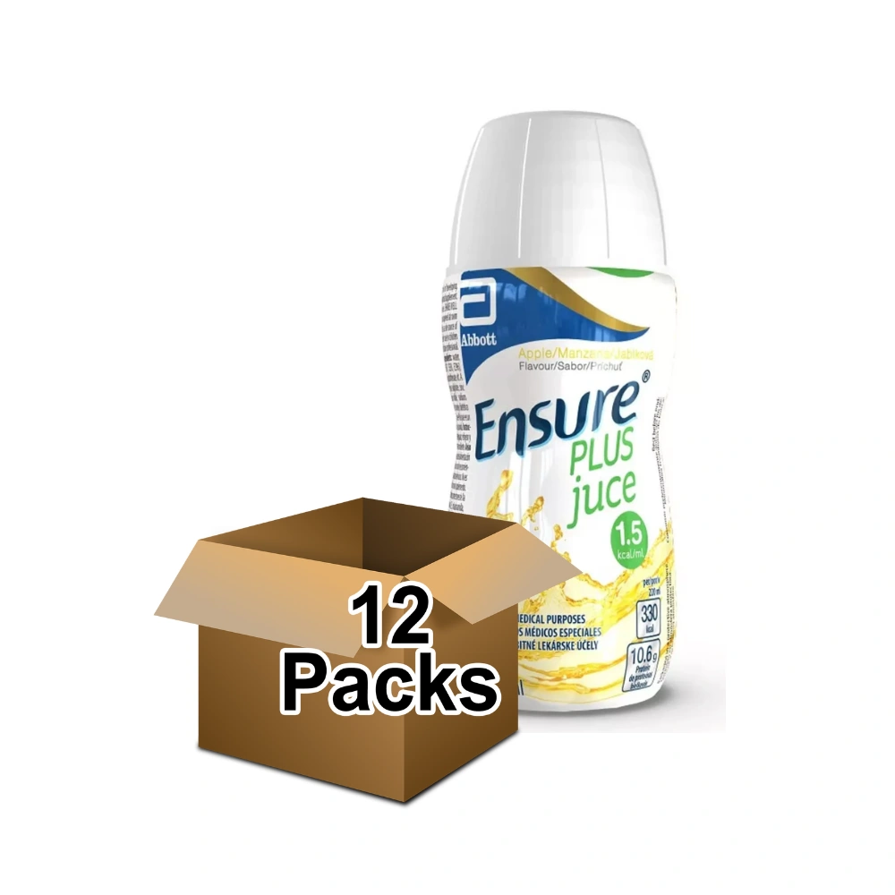 Ensure Plus Juce Apple Flavour 220ml x 12 Pack