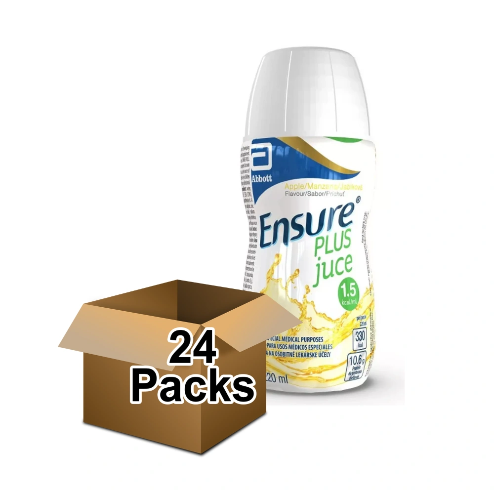 Ensure Plus Juce Apple Flavour 220ml x 24 Pack