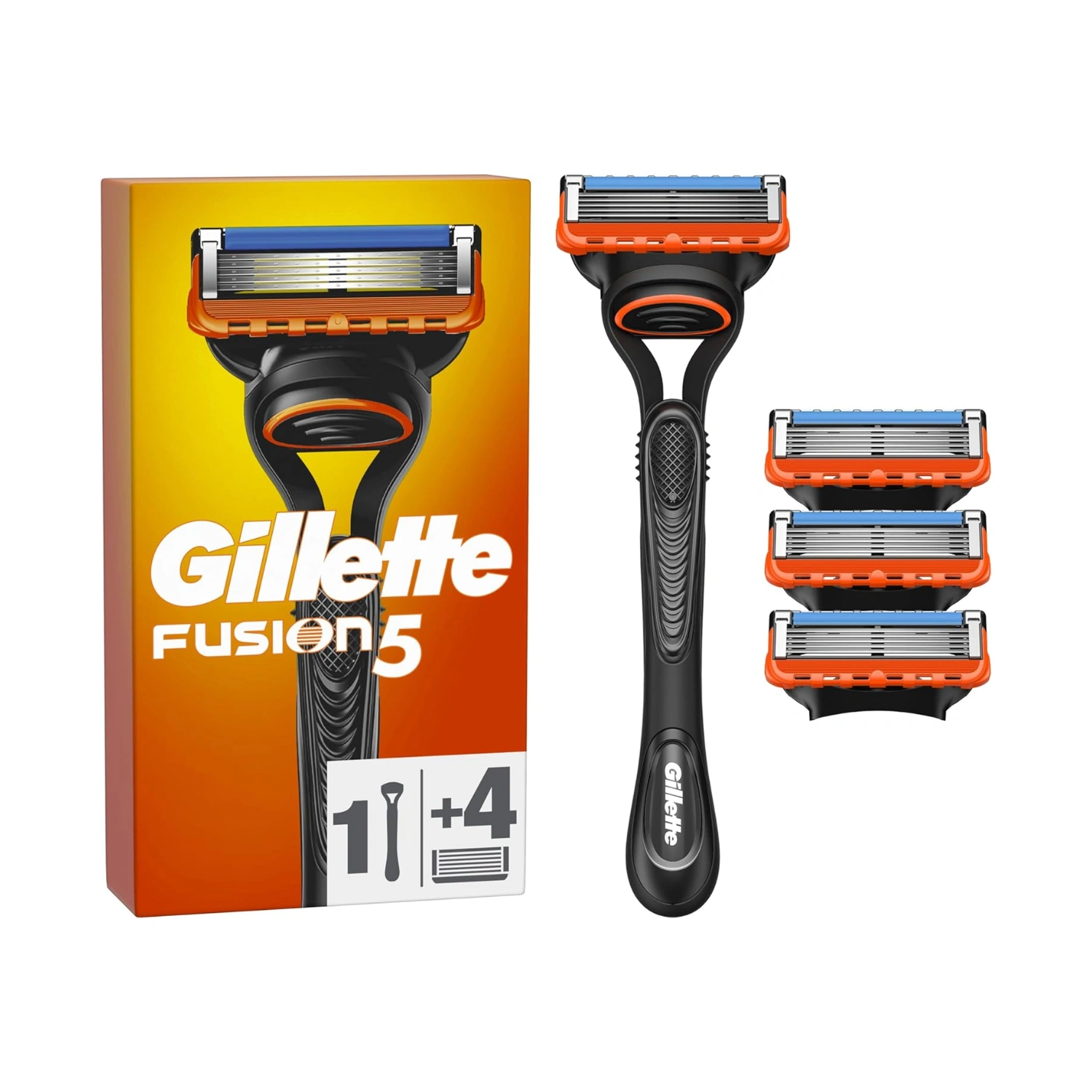 Fusion5 Men's Razor Orange Razor