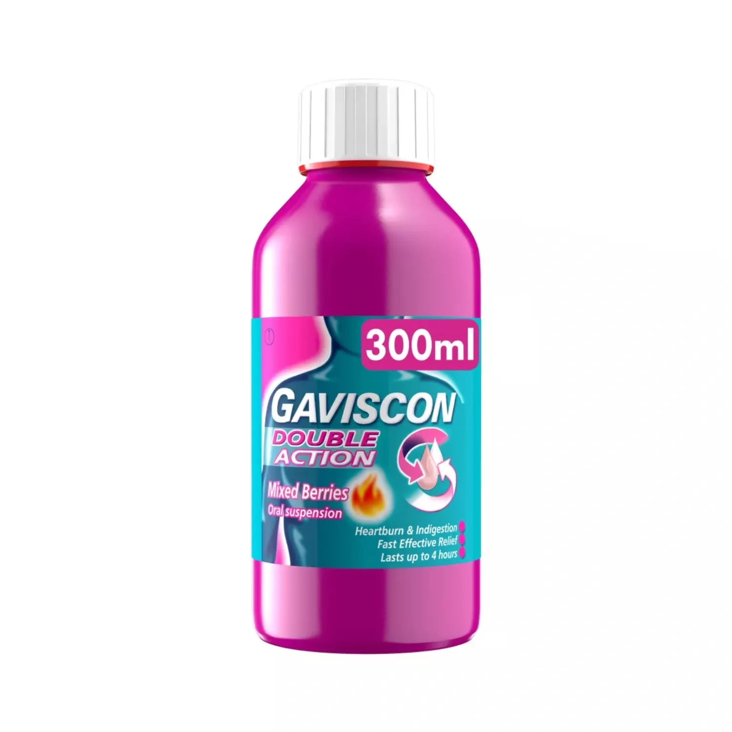 Gaviscon Double Action Mixed Berries Liquid 300ml