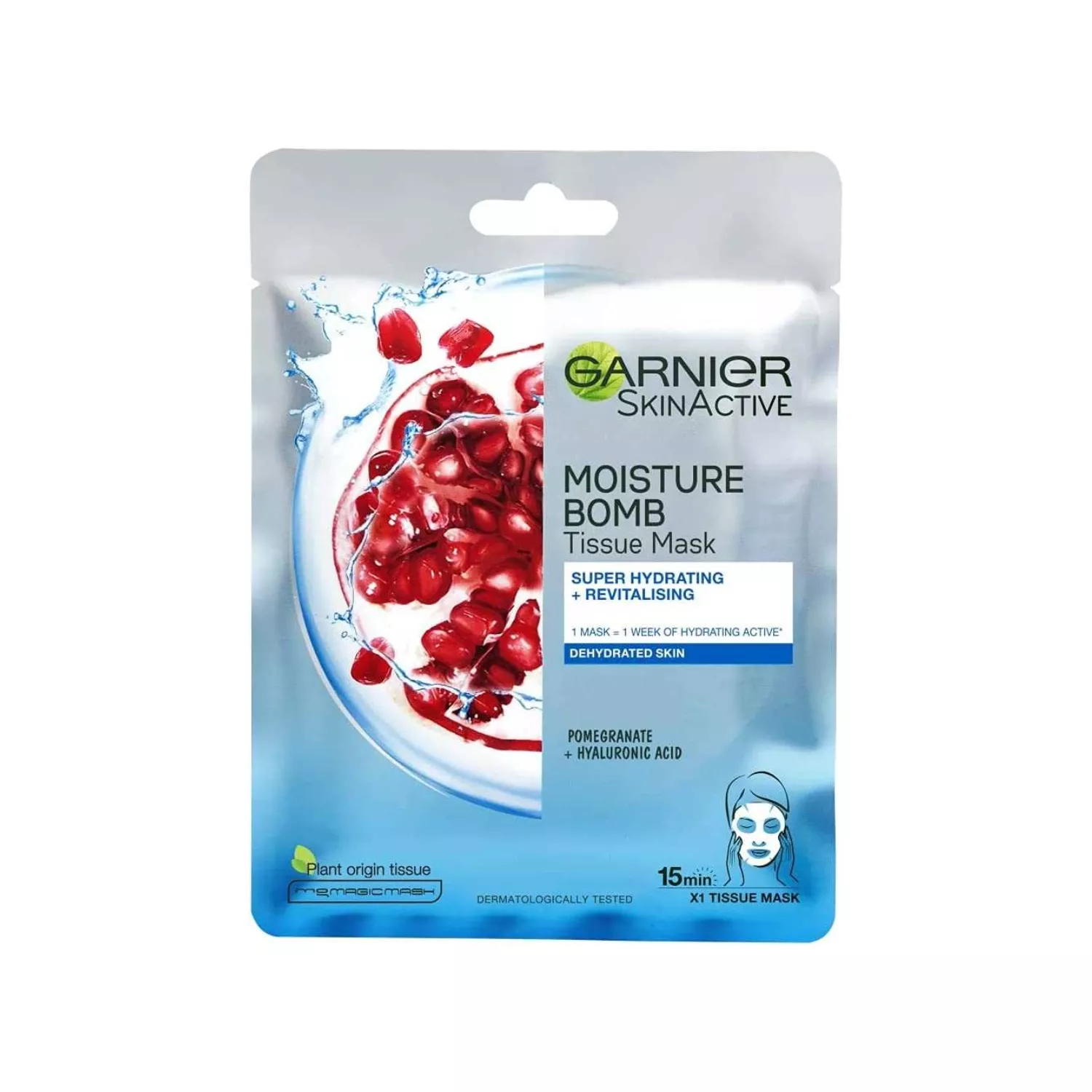 Garnier Moisture Bomb Hydrating Face Mask Pomegranate