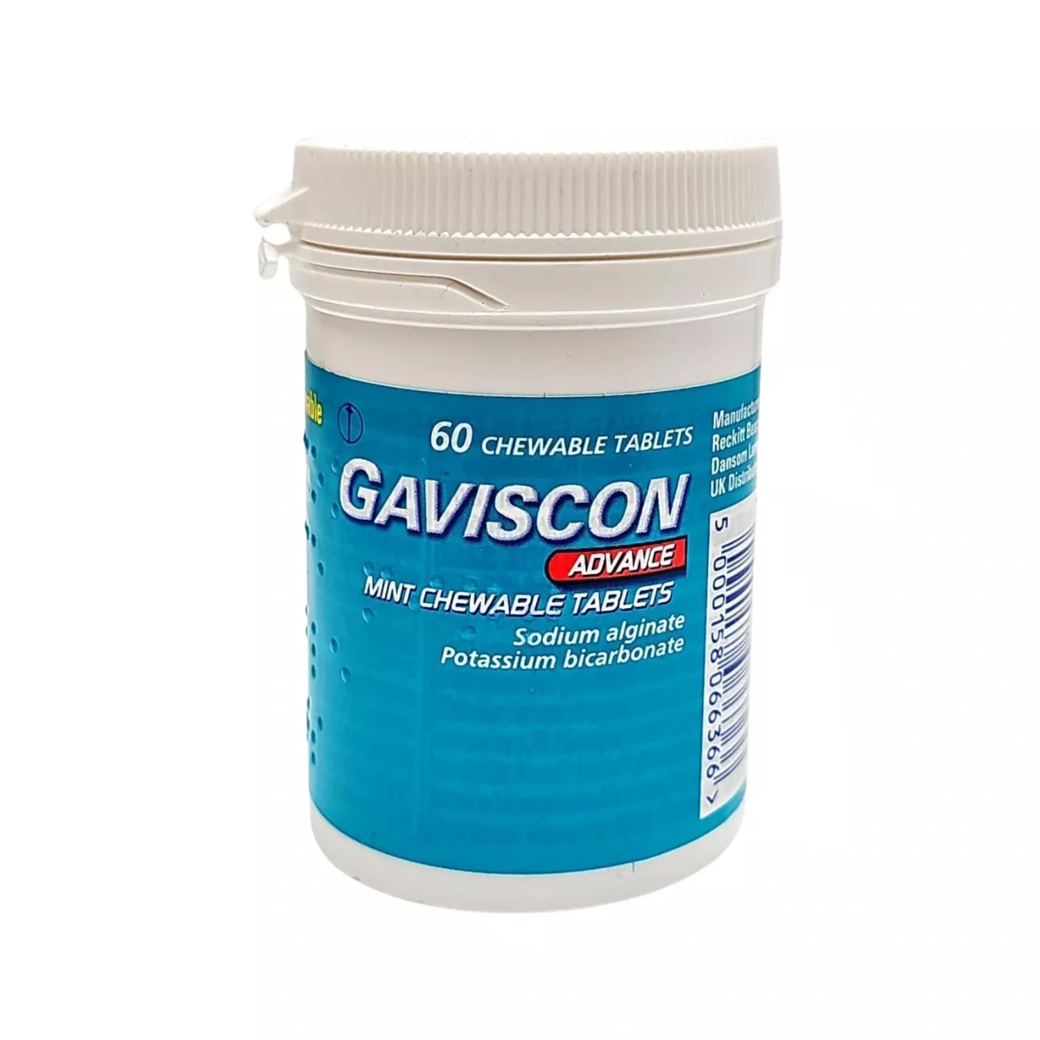 Gaviscon Advance Mint Flavour 60 Tablets