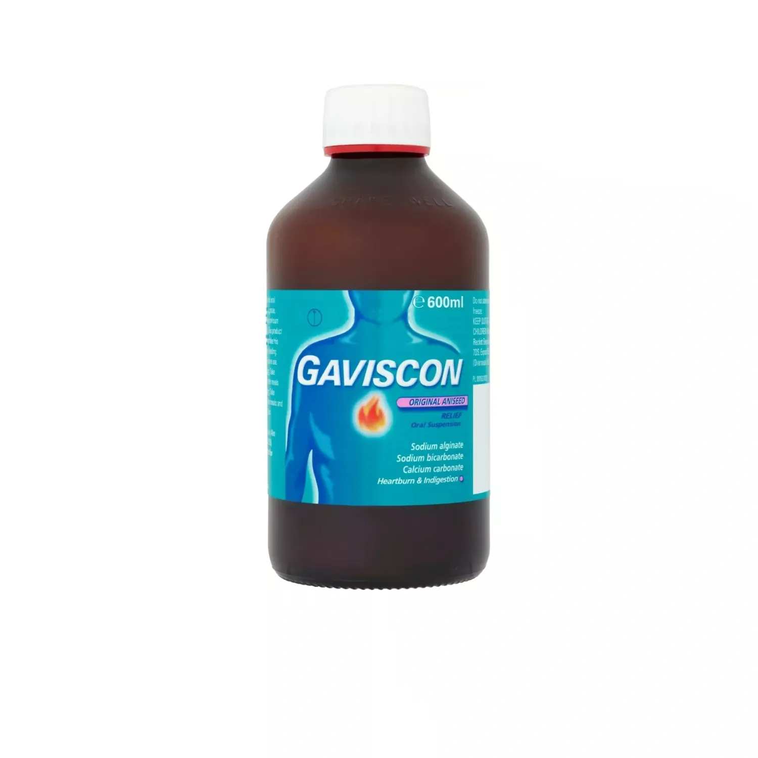 Gaviscon Liquid Aniseed Heartburn Liquid 600ml