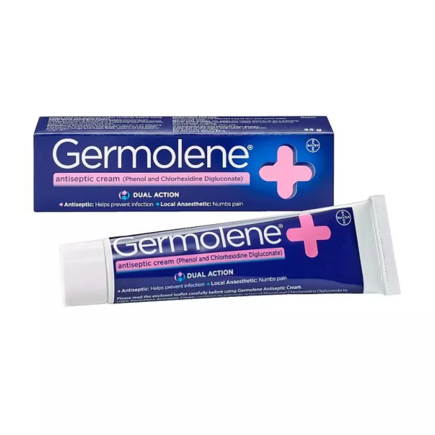 Germolene Dual Action Antiseptic Cream  55g