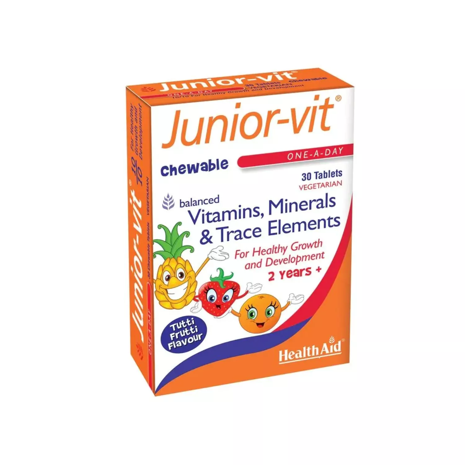 HealthAid Junior-VIT Chewable Multivitamins, 30