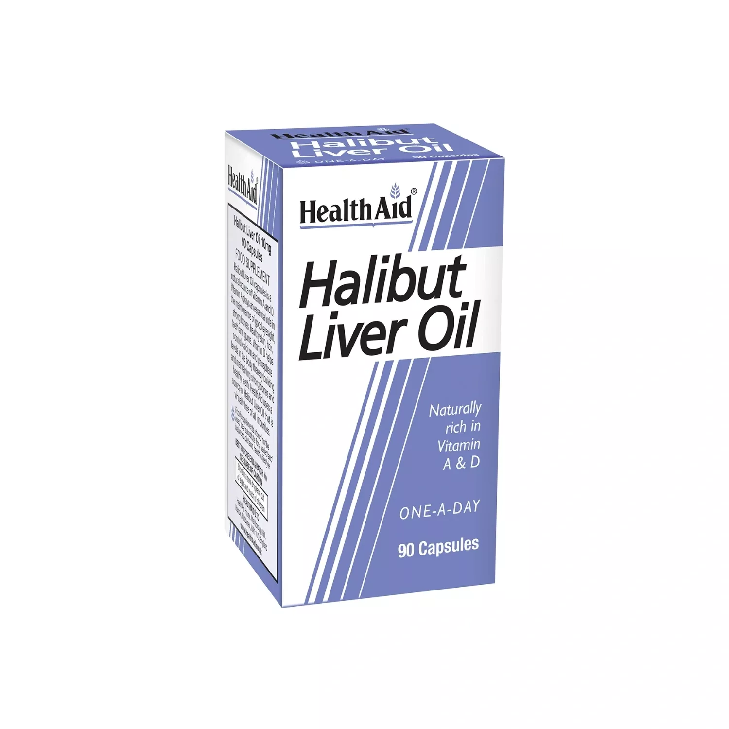 HealthAid Halibut Liver Oil 90 Capsules