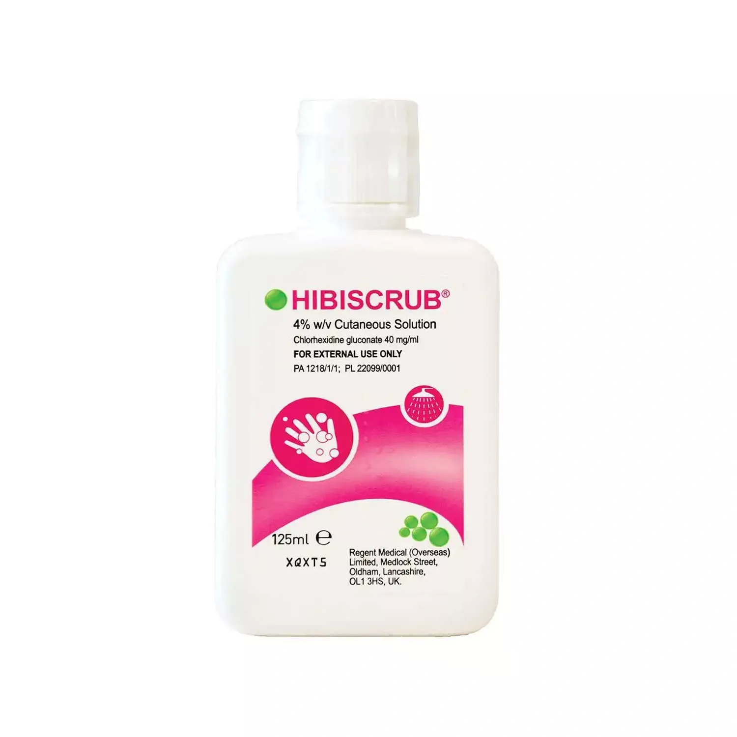 Hibiscrub 4% Antibacterial Skin Cleanser 125ml
