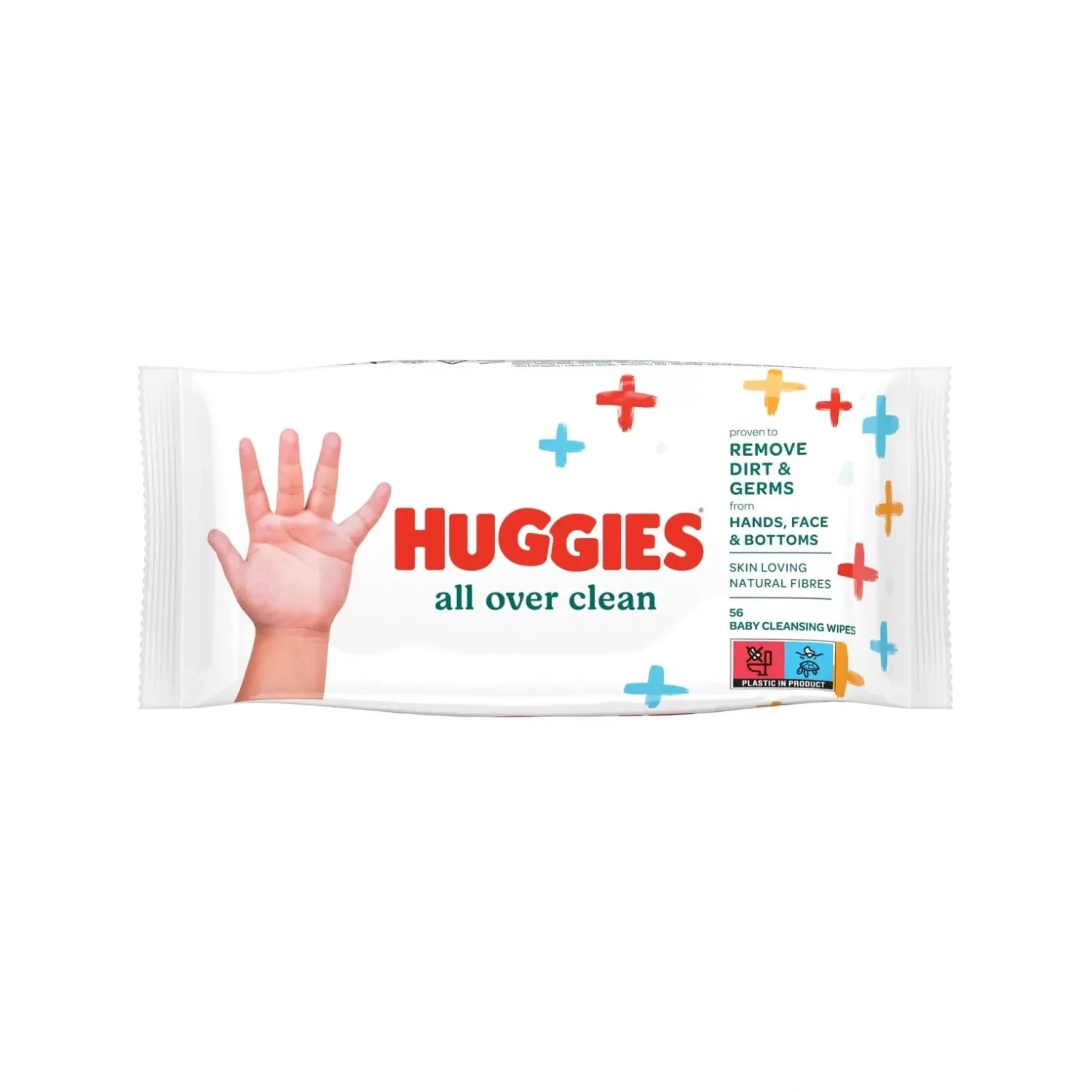 Huggies Baby All Over Clean 56 Wipes