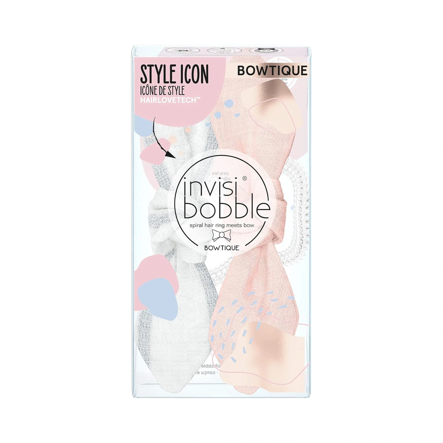 Invisibobble Nordic Breeze Bowtique Duo Summer Lemming Go 2pk