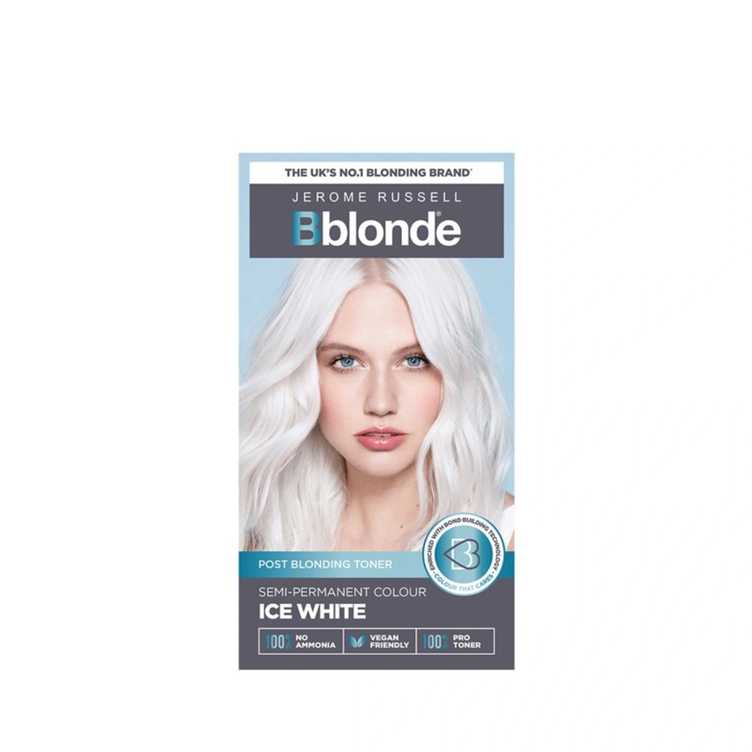Jerome Russell Bblonde Semi Permanent Toner Ice White Kit