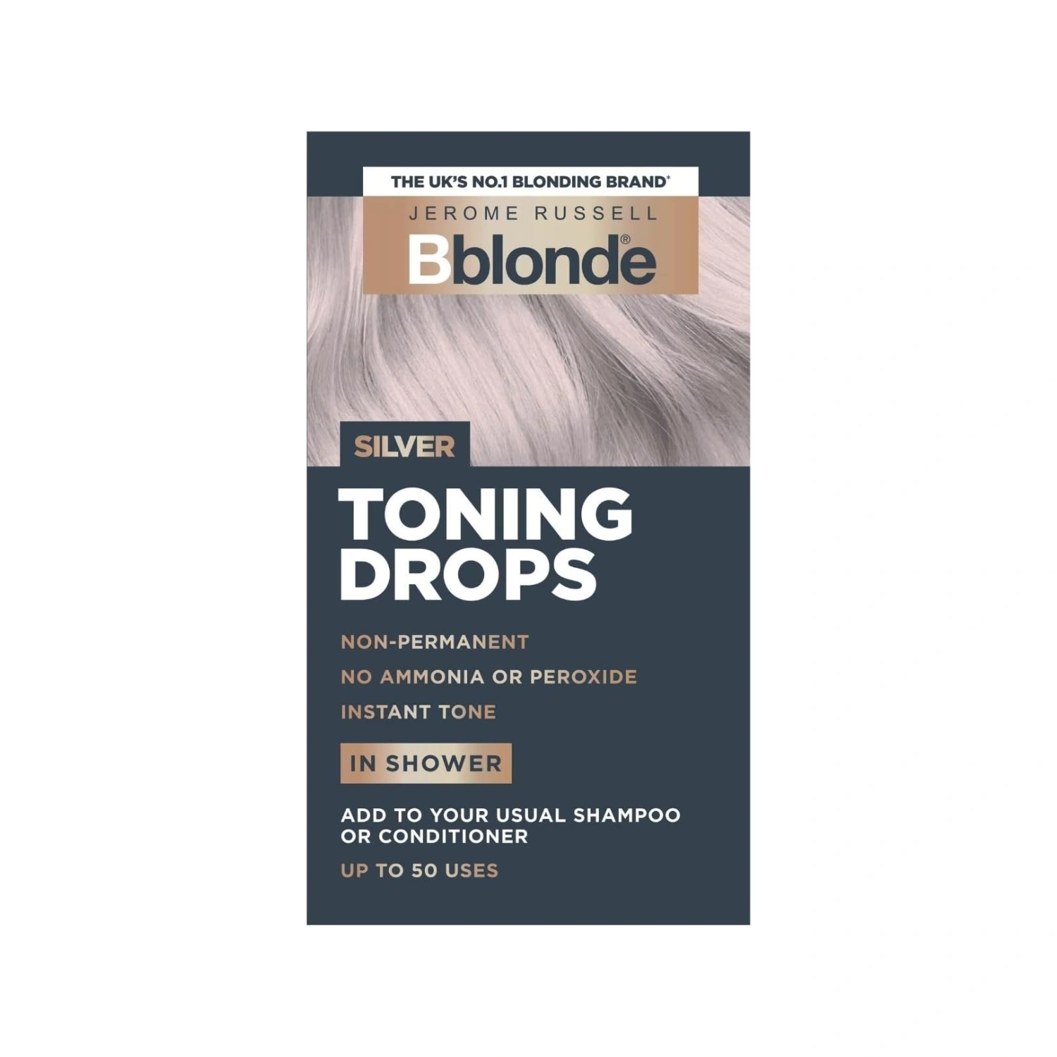 Jerome Russell Bblonde Toning Drops Silver 50ml