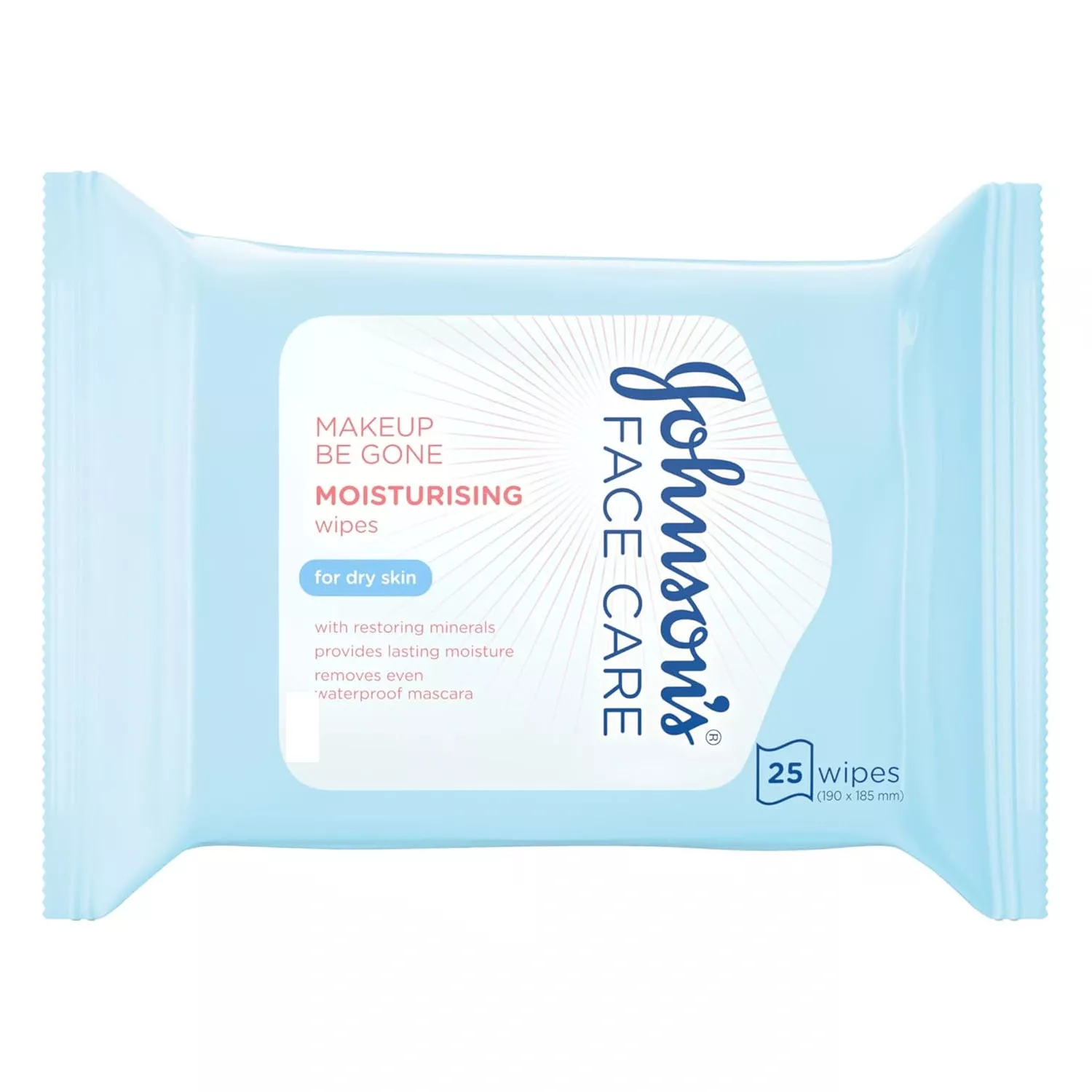 Johnson's Face Care Makeup Moisturising 25 Wipes