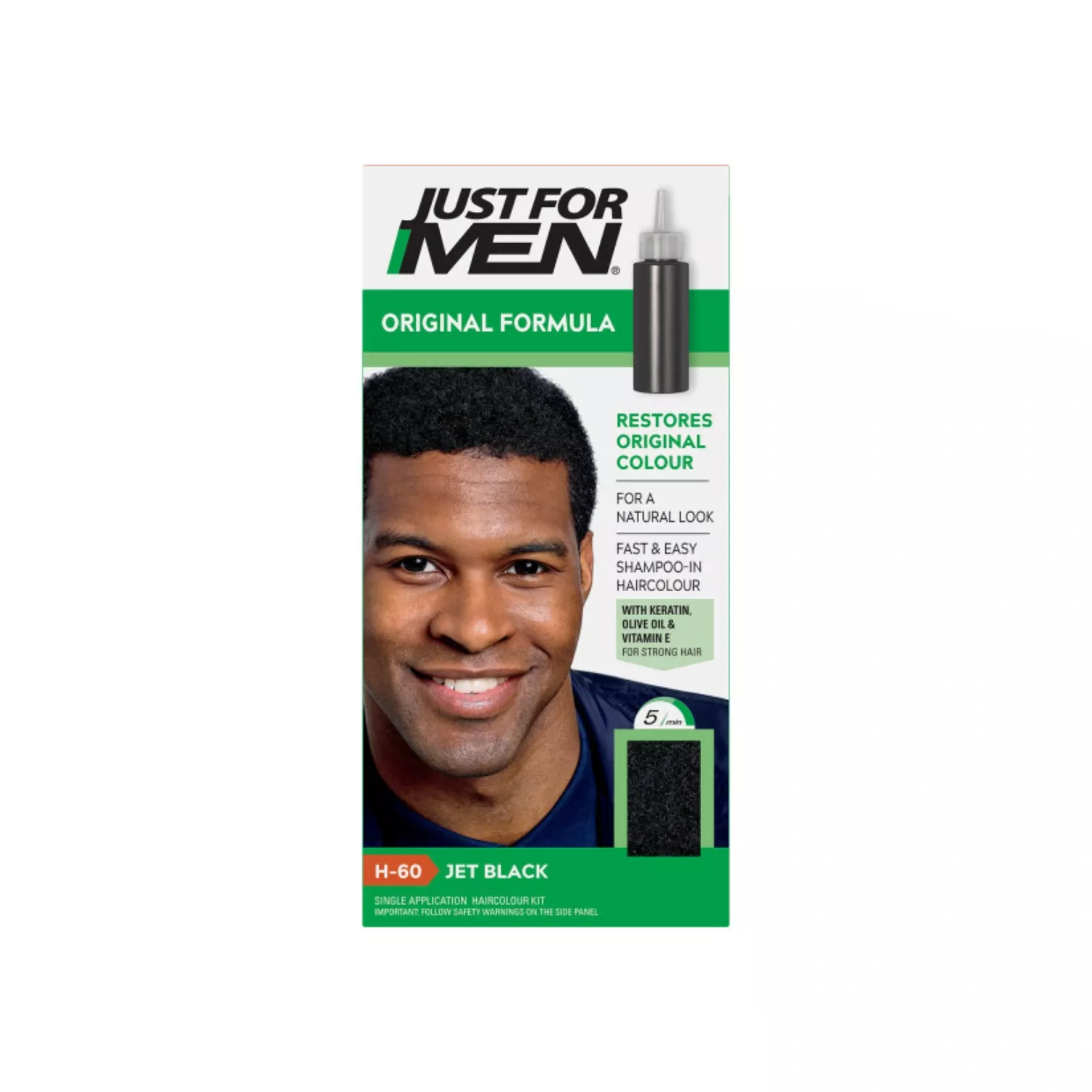 Just For Men Jet Black Hair Dye H-60