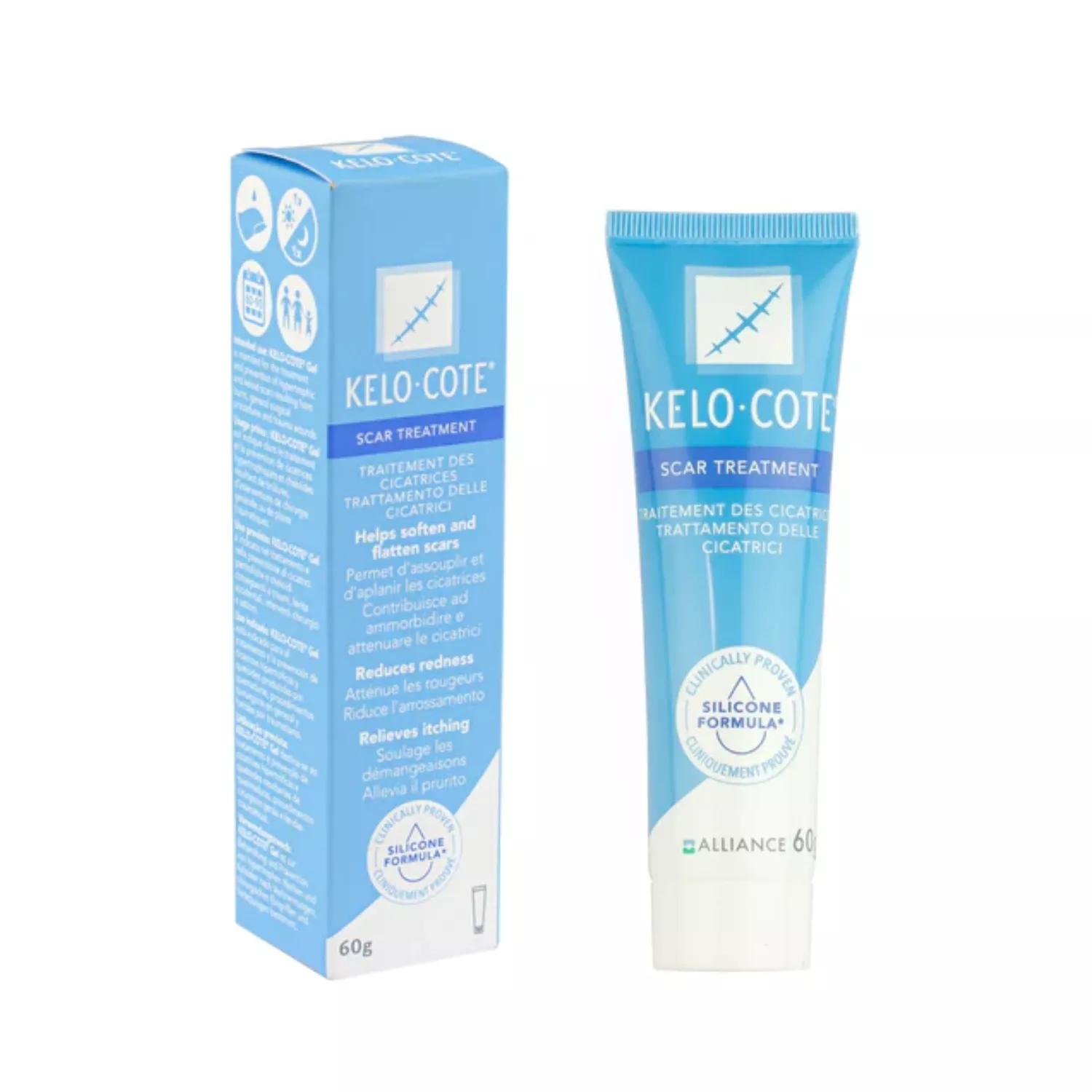 Kelo-Cote Scar Treatment Gel Tube 60g