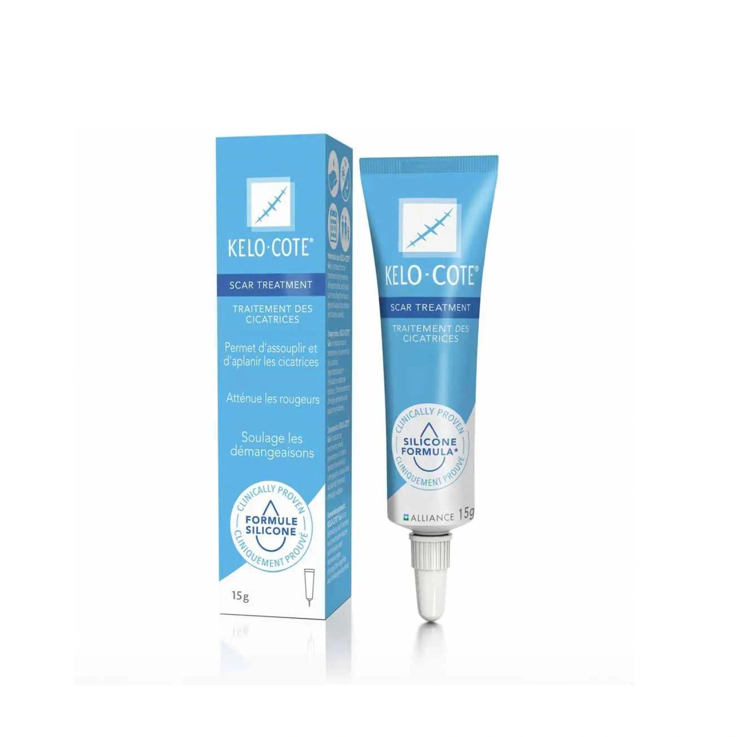 Kelo-Cote Scar Treatment Gel Tube 15g