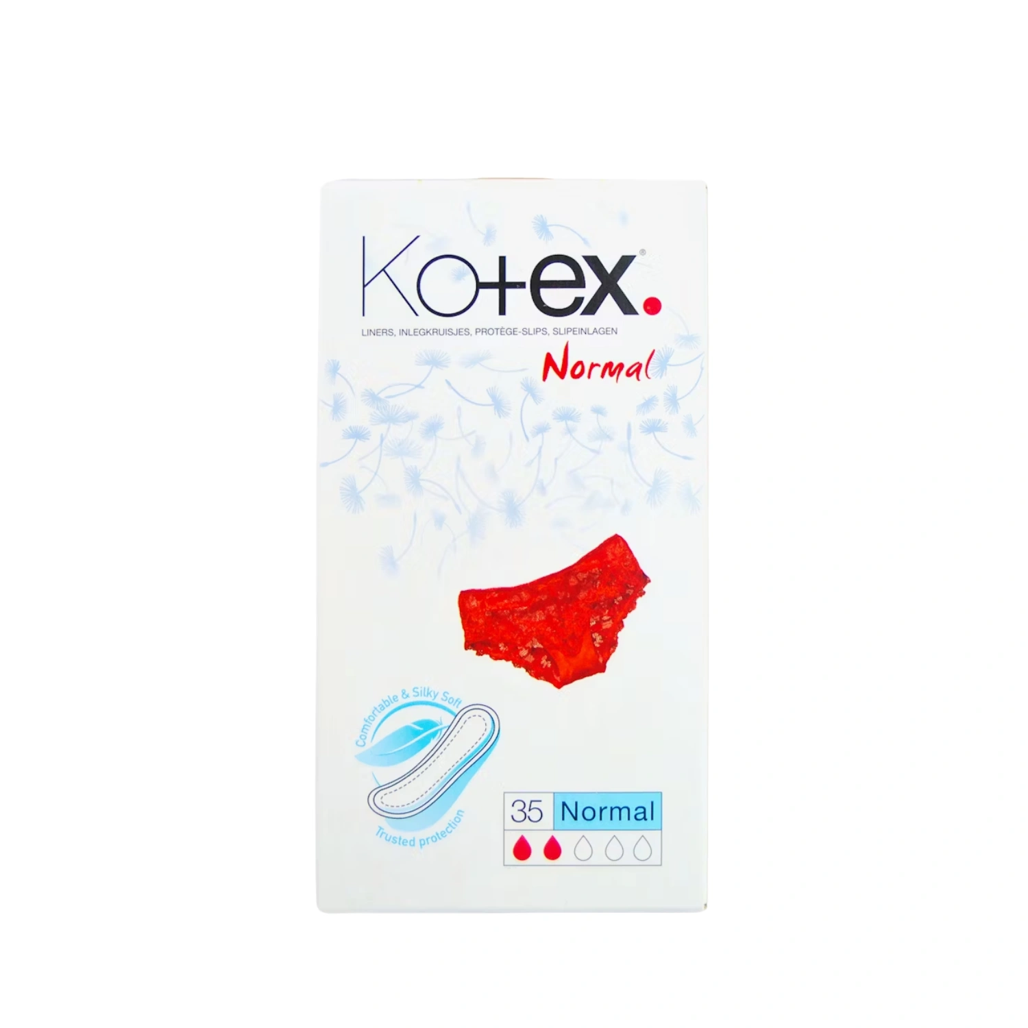 Kotex Normal Light & Soft 35 Liners