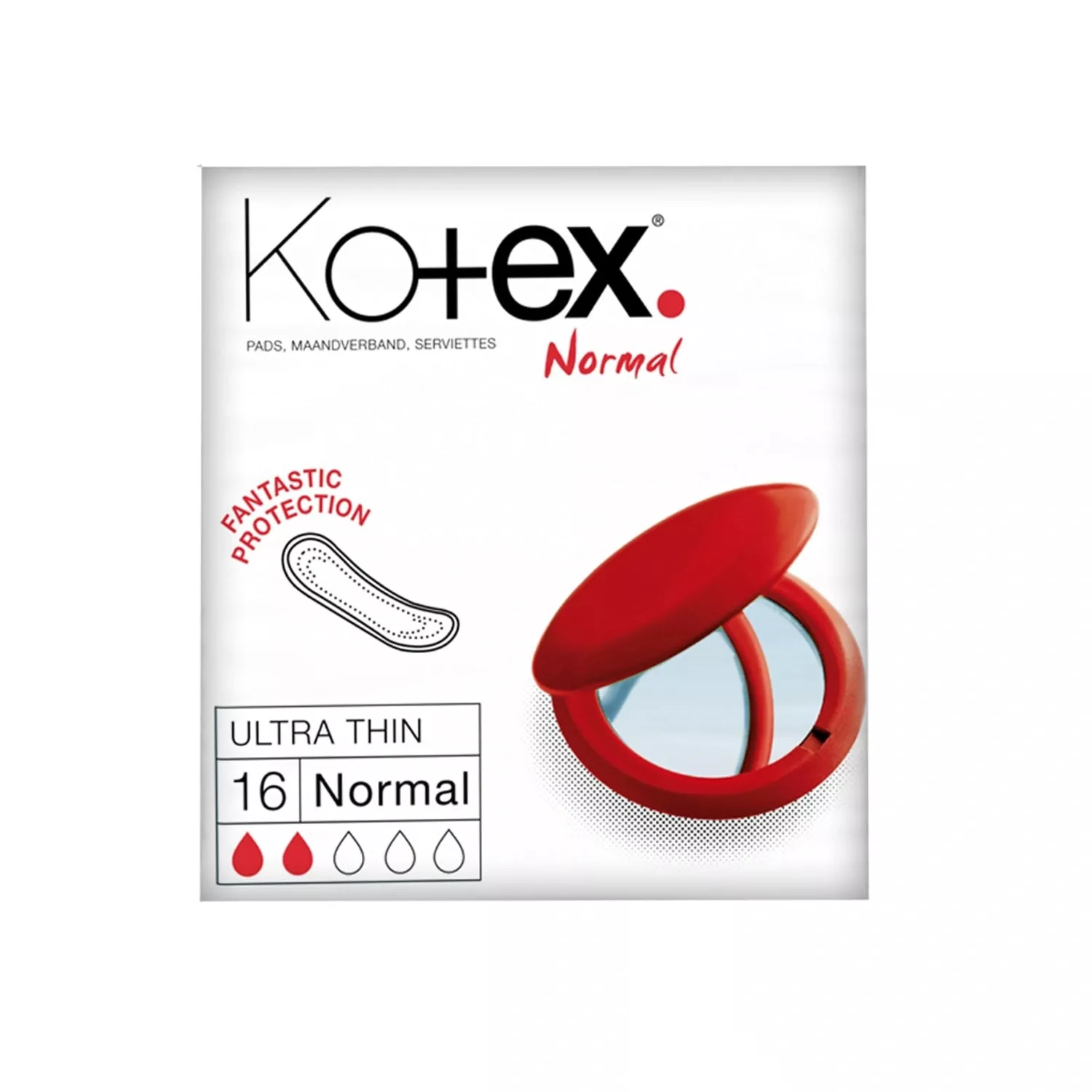 Kotex Ultra Thin Towels Normal Pack of 16