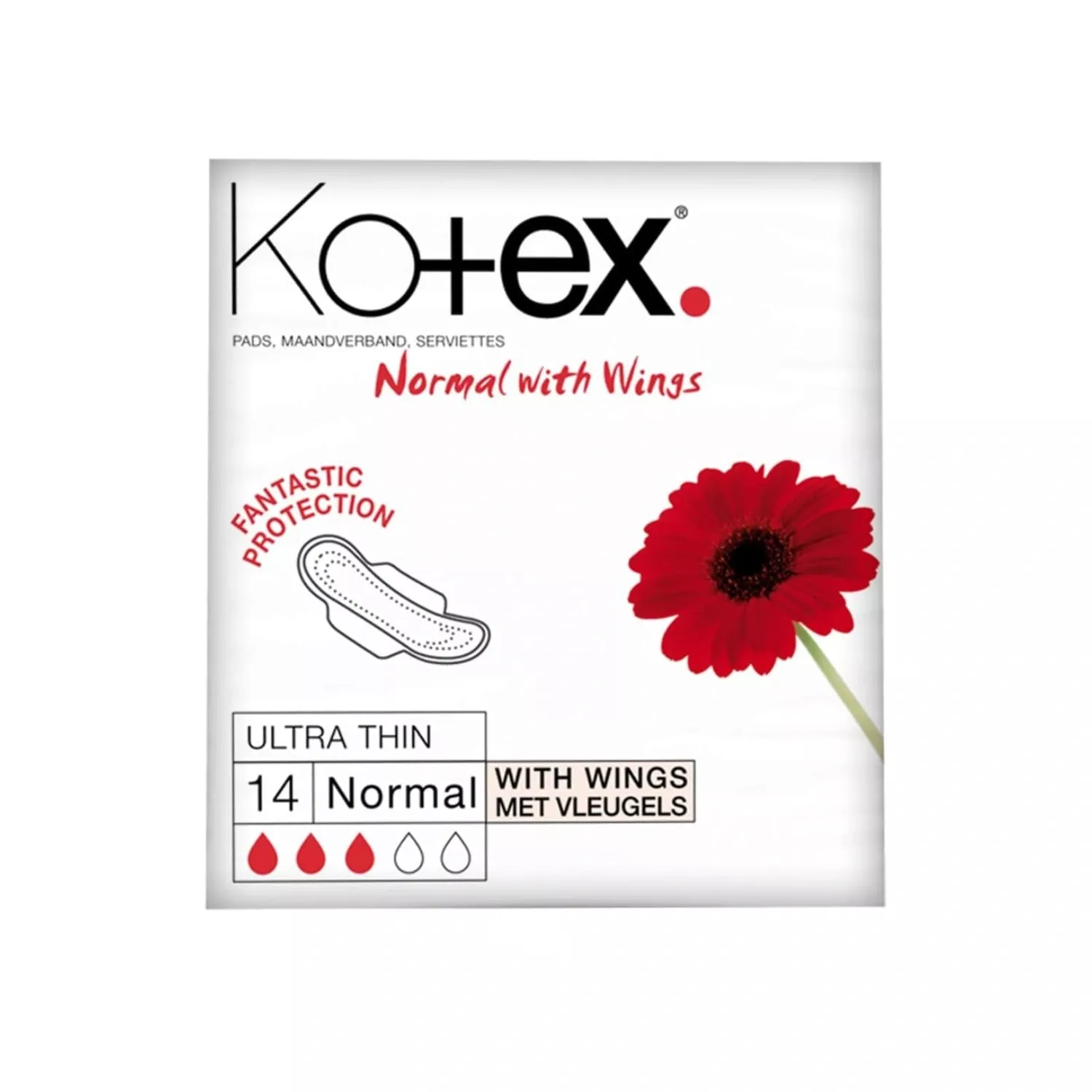 Kotex Ultra Towels Normal Plus 14 Pads