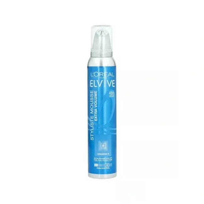 L'Oreal Elvive Stylise Extra Volume Firm Styling Mousse 200ml