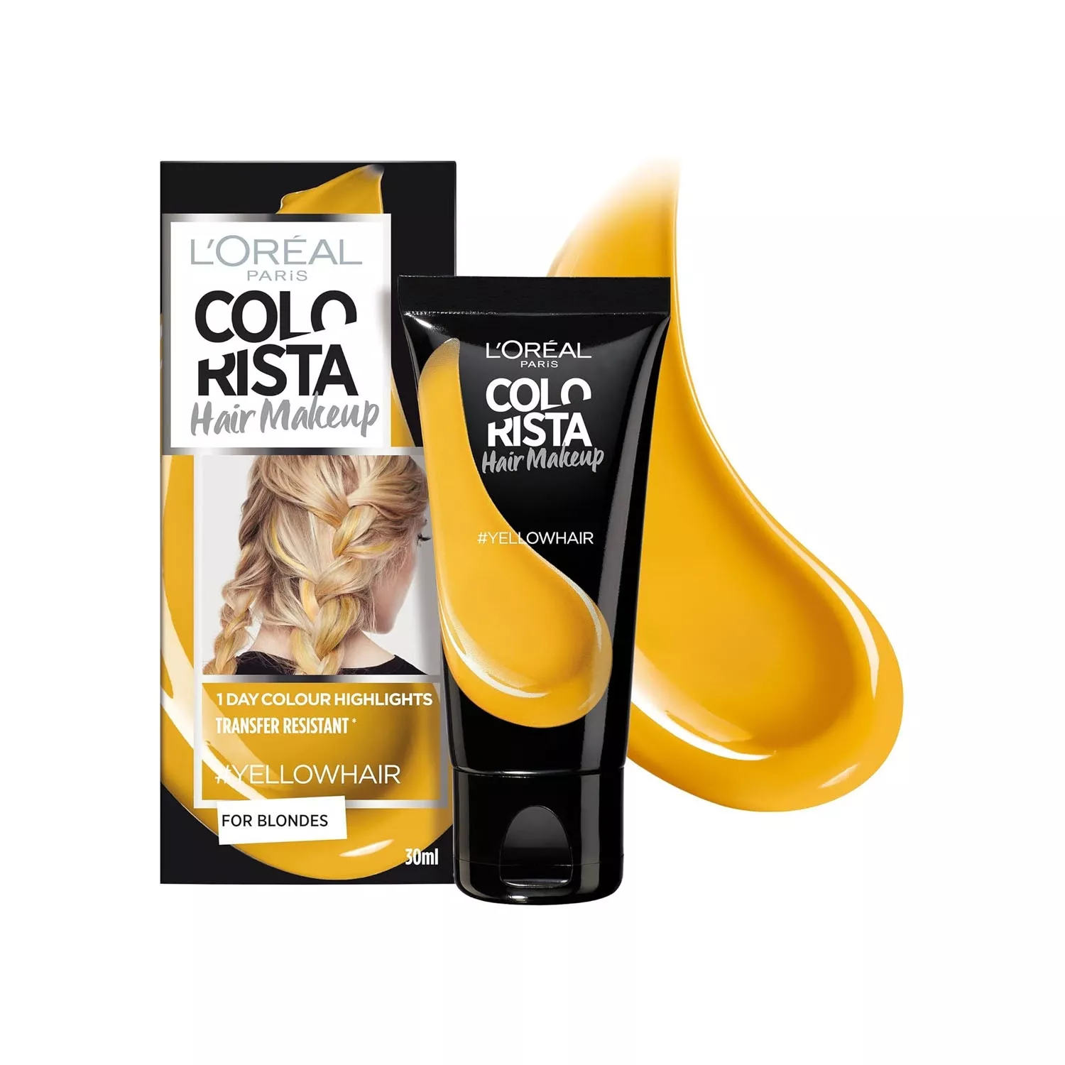 L'Oreal Paris Colorista Hair Make Up Yellow 30ml