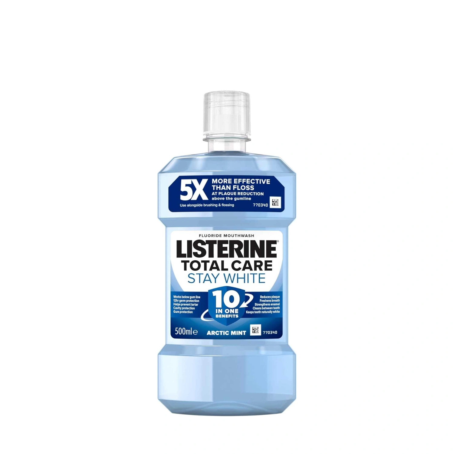 Listerine Stay White Arctic Mint Mouthwash 500ml