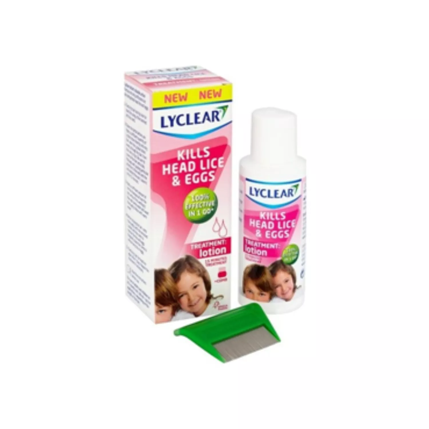 Lyclear Head Lice Lotion And Comb 100ml