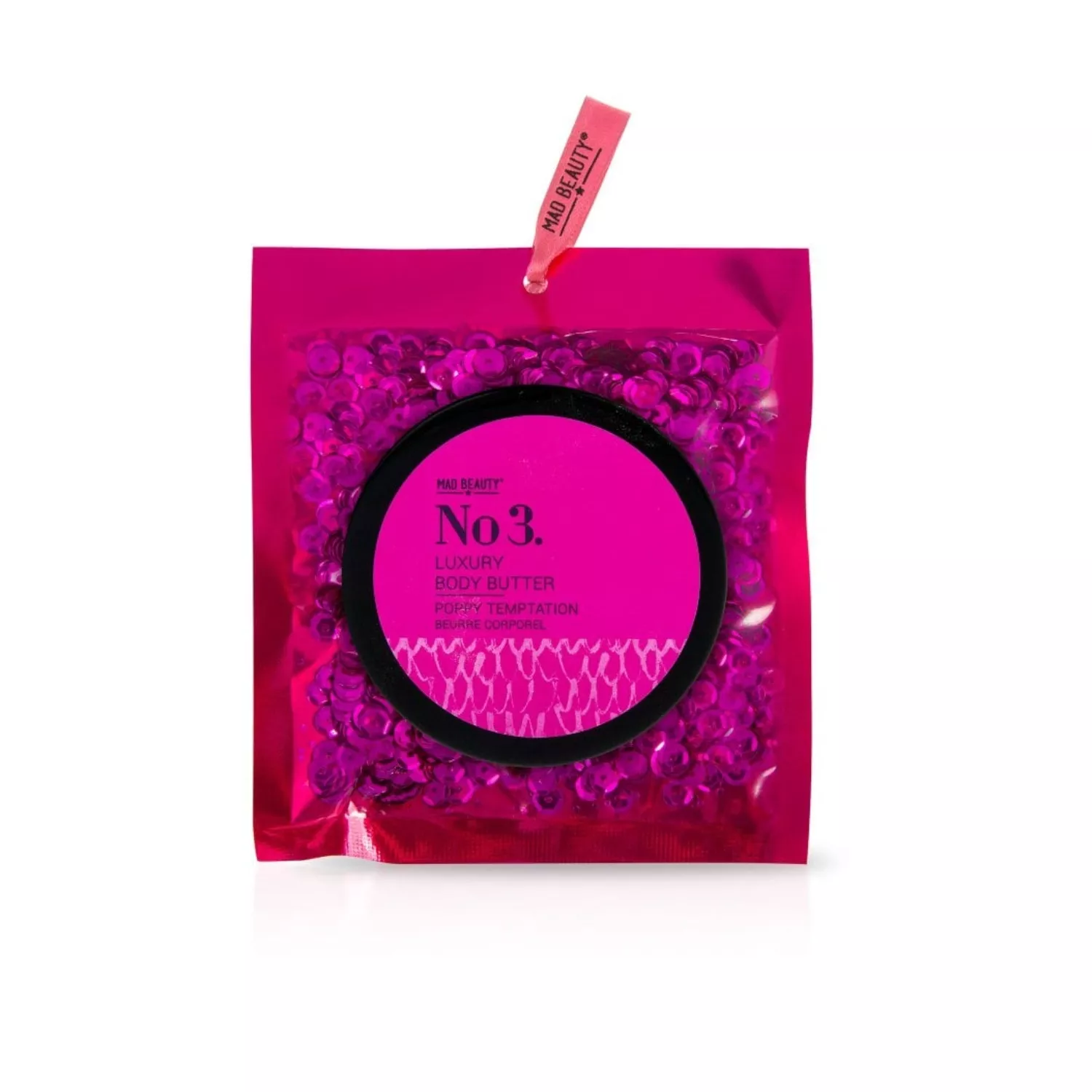 MAD Beauty Pink Sequin Body Butter