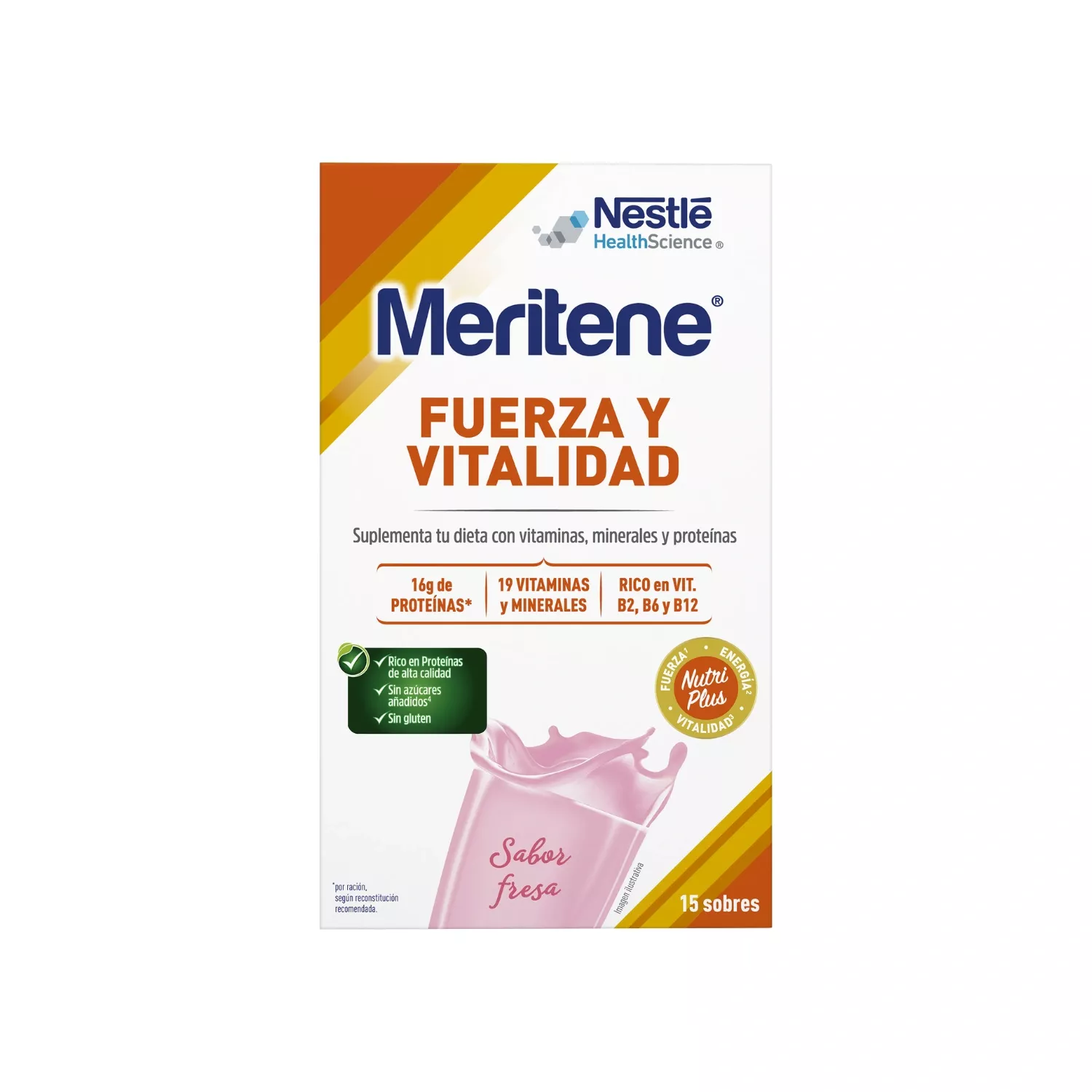 Meritene Strawberry Energis 30g Pack 15