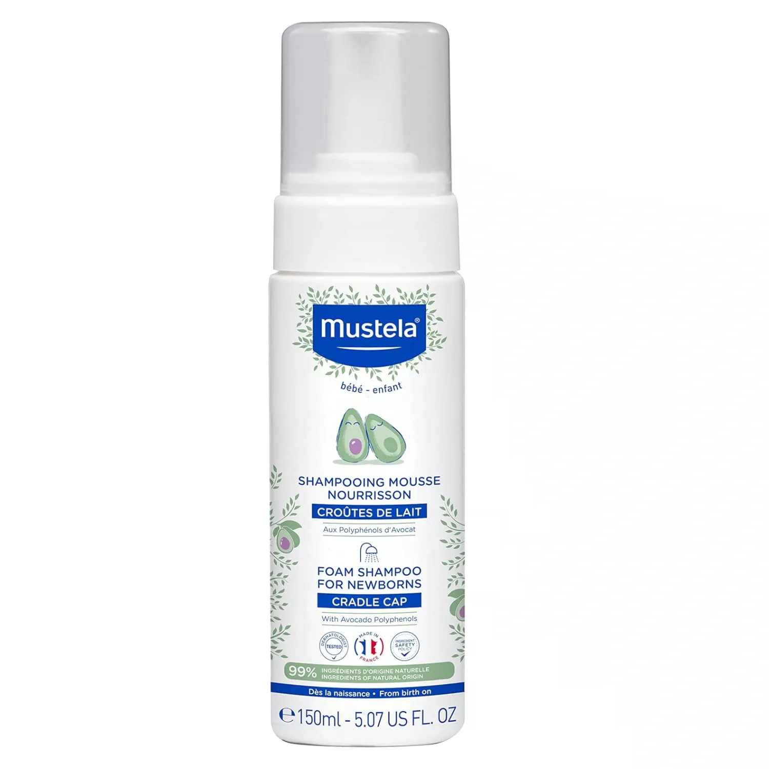 Mustela Foam Shampoo For Newborns 150ml