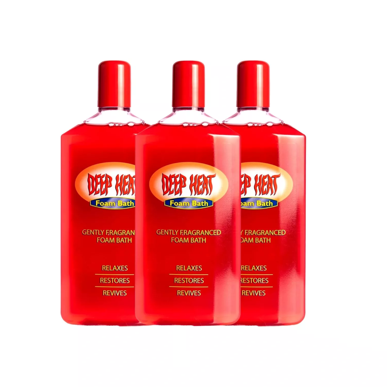 Deep Heat Foam Bath Tonic 350ml x 3 Pack