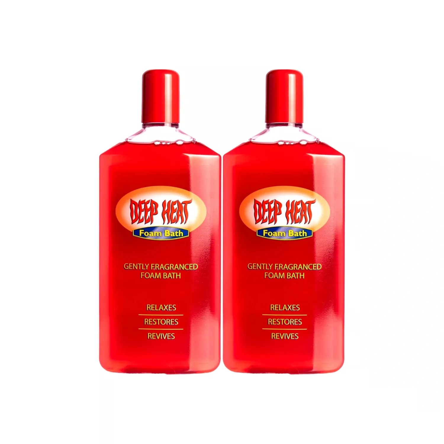 2x  Deep Heat Foam Bath Tonic 350ml
