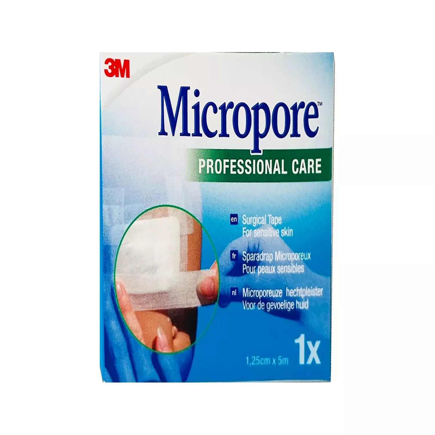 3M Micropore Surgical Sil Tape 2.5X5M